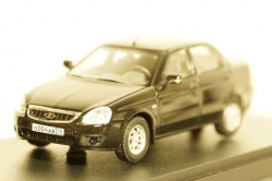 ВАЗ 2170 Priora Седан черный, 221708, DiP Models 1:43
