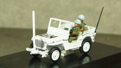 Jeep Willys UN Lebannon 1978 с фигурками, Victoria 1:43