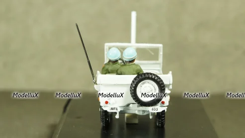 Jeep Willys UN Lebannon 1978 с фигурками, Victoria 1:43