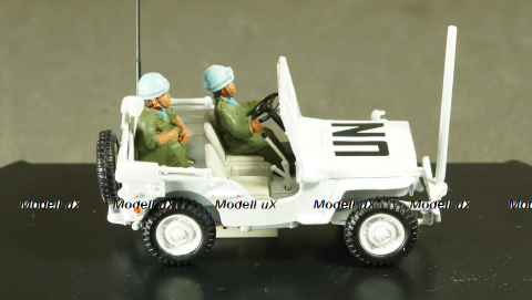 Jeep Willys UN Lebannon 1978 с фигурками, Victoria 1:43