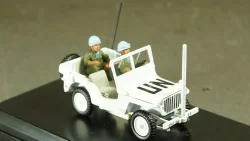 Jeep Willys UN Lebannon 1978 с фигурками, Victoria 1:43