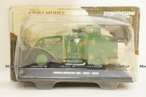 Lancia Ansaldo Lince Carabinieri 1939 oliv, DeAgostini 1:43