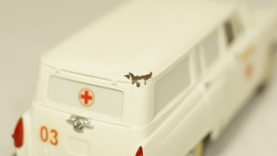 Газ 22Б медпомощь с дефектом, Херсон Моделс 1:43