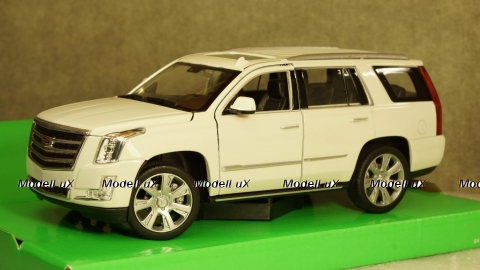 Cadillac escalade white, 24084, Welly 1:24