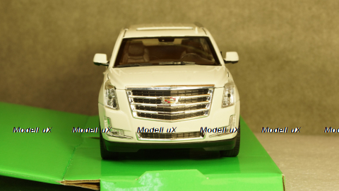 Cadillac escalade white, 24084, Welly 1:24