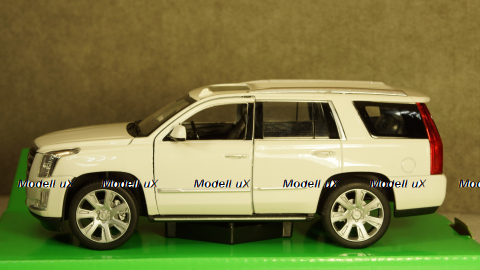 Cadillac escalade white, 24084, Welly 1:24