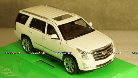 Cadillac escalade white, 24084, Welly 1:24