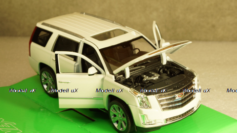 Cadillac escalade white, 24084, Welly 1:24