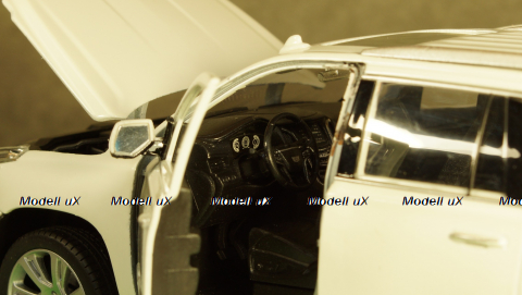 Cadillac escalade white, 24084, Welly 1:24