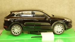 Porsche Cayenne Turbo black, 24092, Welly 1:24