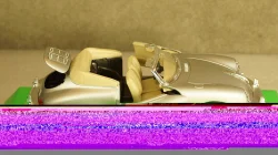 Porsche 356 B Convertible silver, 29390, Welly 1:24