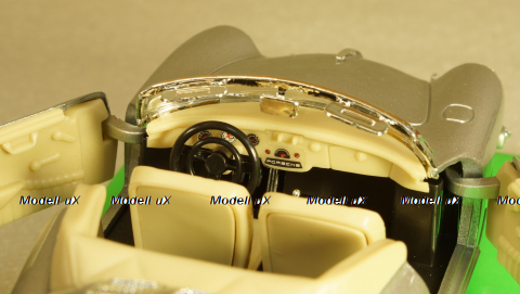 Porsche 356 B Convertible silver, 29390, Welly 1:24