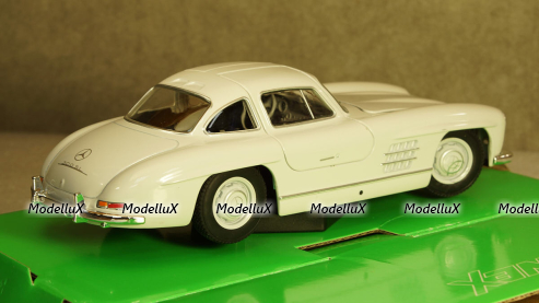 Mercedes 300 SL (W198) white, 24064, Welly 1:24