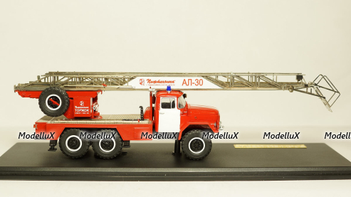 Зил 131 АЛ-30 Л-21 4-х коленка, Мастерская Молотков 1:43