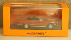 Mercedes 350 SL 1974 red, 940033432, Maxichamps 1:43