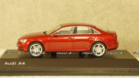  Audi A4 Saloon 2015 redmetallic, 5011504123, Spark 1:43 Уценка!