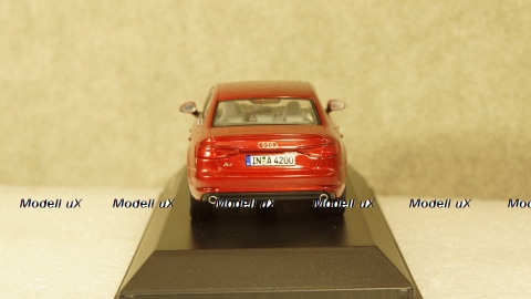  Audi A4 Saloon 2015 redmetallic, 5011504123, Spark 1:43 Уценка!