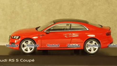  Audi RS 5 Coupe 2017 red, 5011715031, Spark 1:43