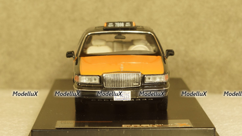 Lincoln Town Car Taxi USA 1996 black/orange, PRD363, Premium X 1:43