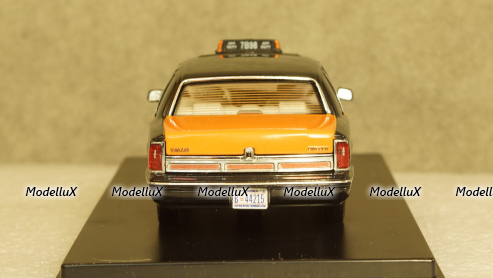 Lincoln Town Car Taxi USA 1996 black/orange, PRD363, Premium X 1:43
