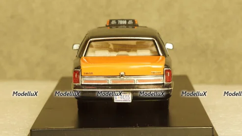 Lincoln Town Car Taxi USA 1996 black/orange, PRD363, Premium X 1:43