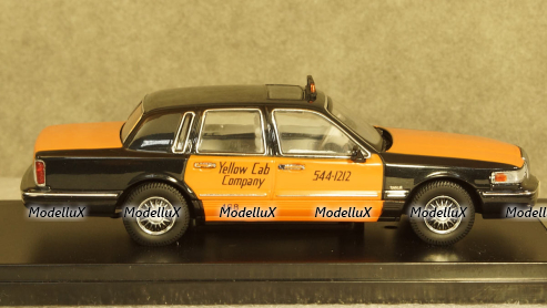 Lincoln Town Car Taxi USA 1996 black/orange, PRD363, Premium X 1:43
