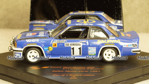 Opel Ascona 400 No.11, Rally Monte Carlo Kulläng/Berglund 1981,43353, Vitesse 1:43