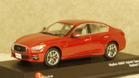 Nissan Skyline 350GT Hybrid V37/ Infiniti Q50 S Hybrid 2013 radiant red, 85002RD, J-Collection 1:43