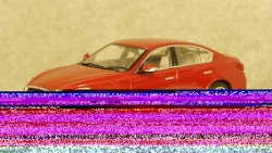 Nissan Skyline 350GT Hybrid V37/ Infiniti Q50 S Hybrid 2013 radiant red, 85002RD, J-Collection 1:43
