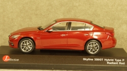 Nissan Skyline 350GT Hybrid V37/ Infiniti Q50 S Hybrid 2013 radiant red, 85002RD, J-Collection 1:43