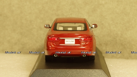 Nissan Skyline 350GT Hybrid V37/ Infiniti Q50 S Hybrid 2013 radiant red, 85002RD, J-Collection 1:43