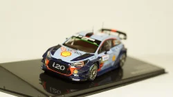 Hyundai i20 Coupe WRC #5 Winner Rallye Tour de Corse 2017 Neuville/Gilsoul, IXO 1:43