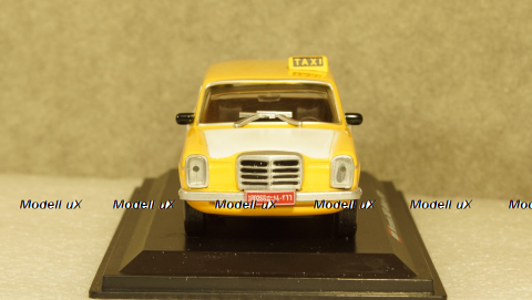 Mercedes 240D/8 W123 Taxi Beirut 1970 yellow/white, Altaya 1:43