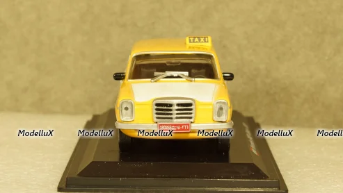 Mercedes 240D/8 W123 Taxi Beirut 1970 yellow/white, Altaya 1:43