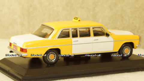 Mercedes 240D/8 W123 Taxi Beirut 1970 yellow/white, Altaya 1:43