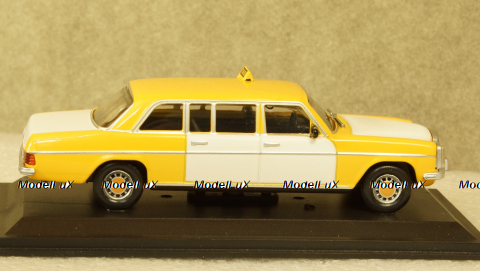 Mercedes 240D/8 W123 Taxi Beirut 1970 yellow/white, Altaya 1:43