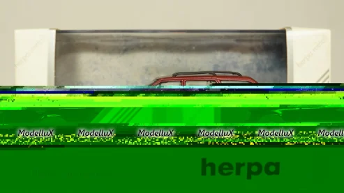 Mercedes E320 W124 бордовый, Herpa 1:43