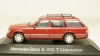Mercedes E320 W124 бордовый, Herpa 1:43