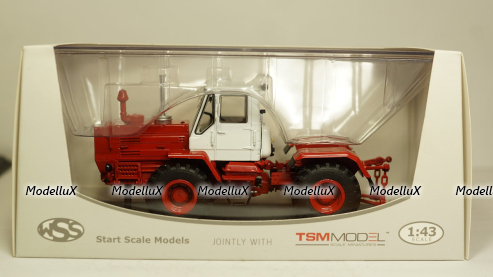 Т-150К красно/белый, SSM8011 1:43 
