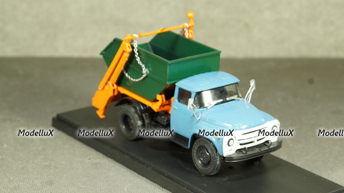 Зил-130 КО-440 Мусоровоз контейнерный, Алник43 1:43