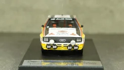 Audi Quattro, No.1, HB Audi team, Rallye New Zealand, W.Rohrl/C.Geistdorfer 1984, Trofeu 1:43