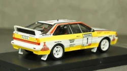 Audi Quattro, No.1, HB Audi team, Rallye New Zealand, W.Rohrl/C.Geistdorfer 1984, Trofeu 1:43