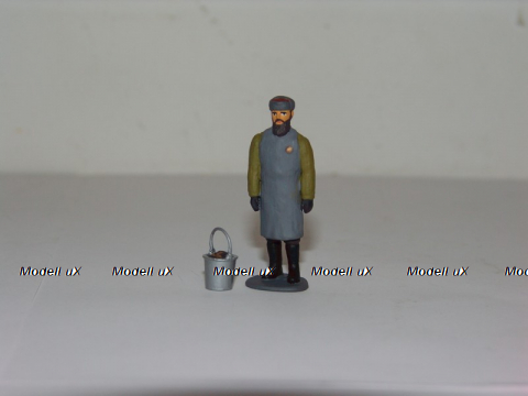 Фигурка Дворник с ведром