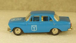 Москвич 412 А2 с МИ 400лет Саратову синий, Тантал/Радон 1:43