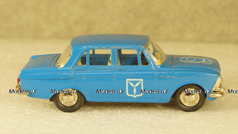 Москвич 412 А2 с МИ 400лет Саратову синий, Тантал/Радон 1:43