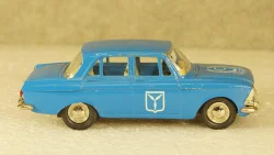 Москвич 412 А2 с МИ 400лет Саратову синий, Тантал/Радон 1:43