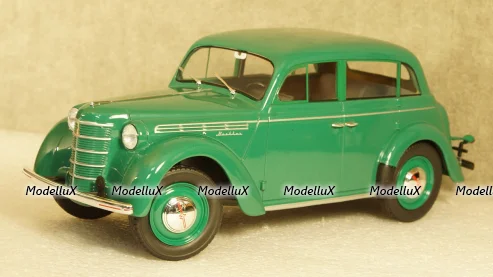 Москвич 400-420 1946 green, IScale 1:18