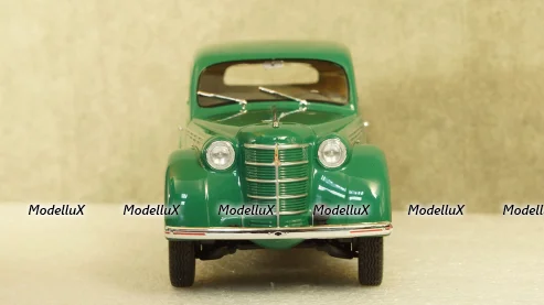 Москвич 400-420 1946 green, IScale 1:18