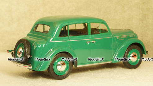 Москвич 400-420 1946 green, IScale 1:18