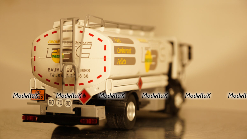 Renault Premium F3C SA fuel tanker, 1999, white, 114751, Eligor 1:43